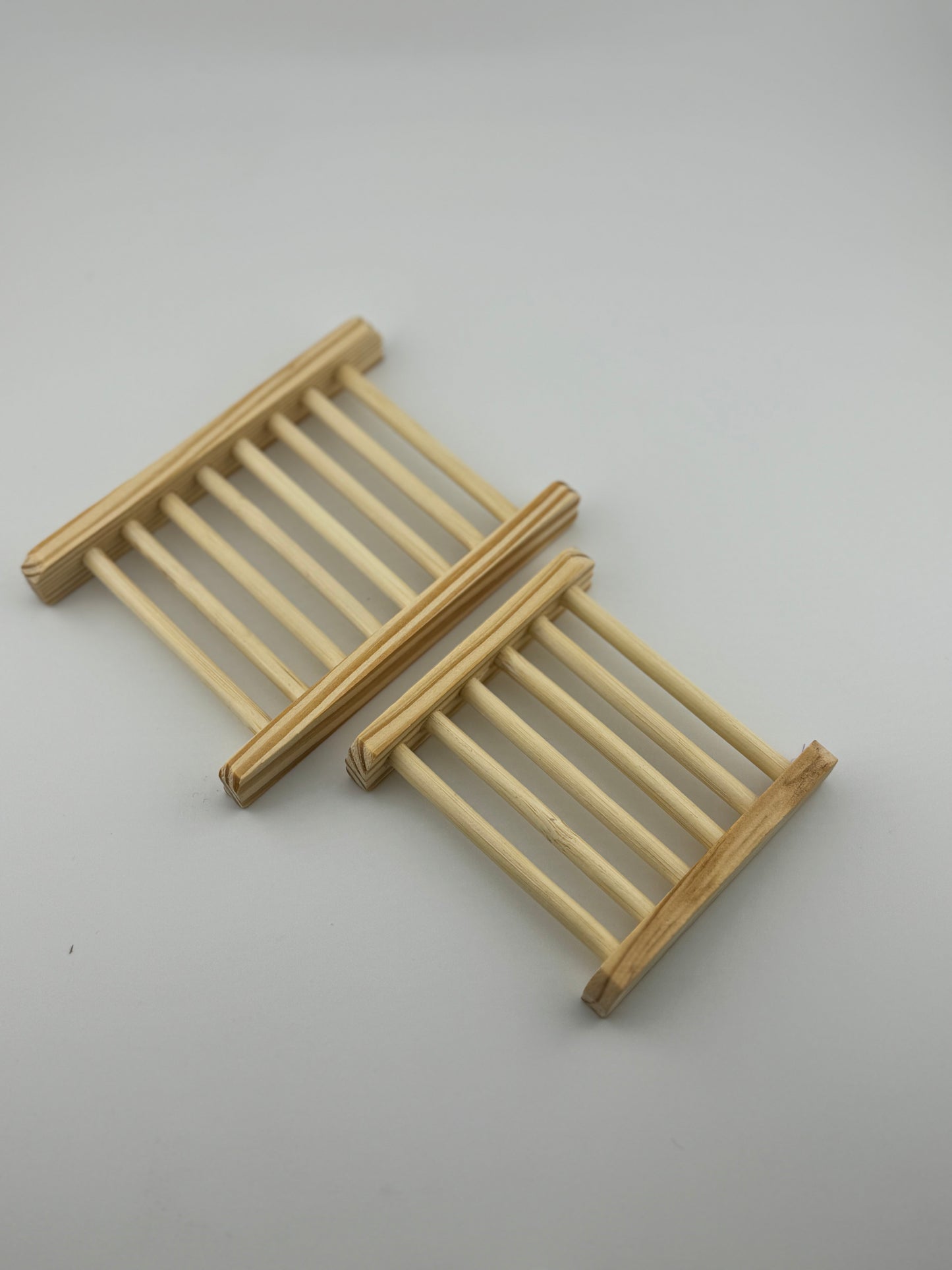 Bamboo Soap Dish (2 pc)
