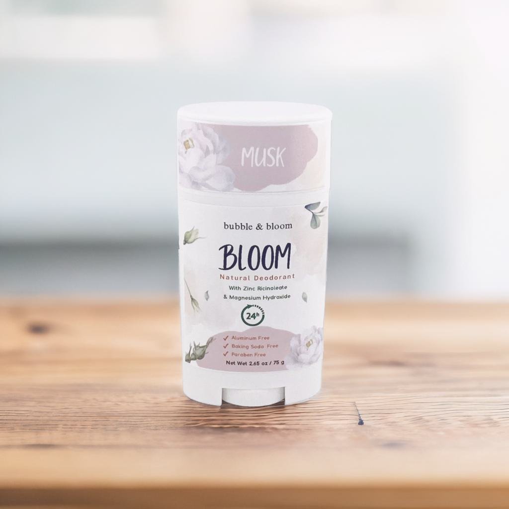Bloom Natural Deodorant - Musk&Powder
