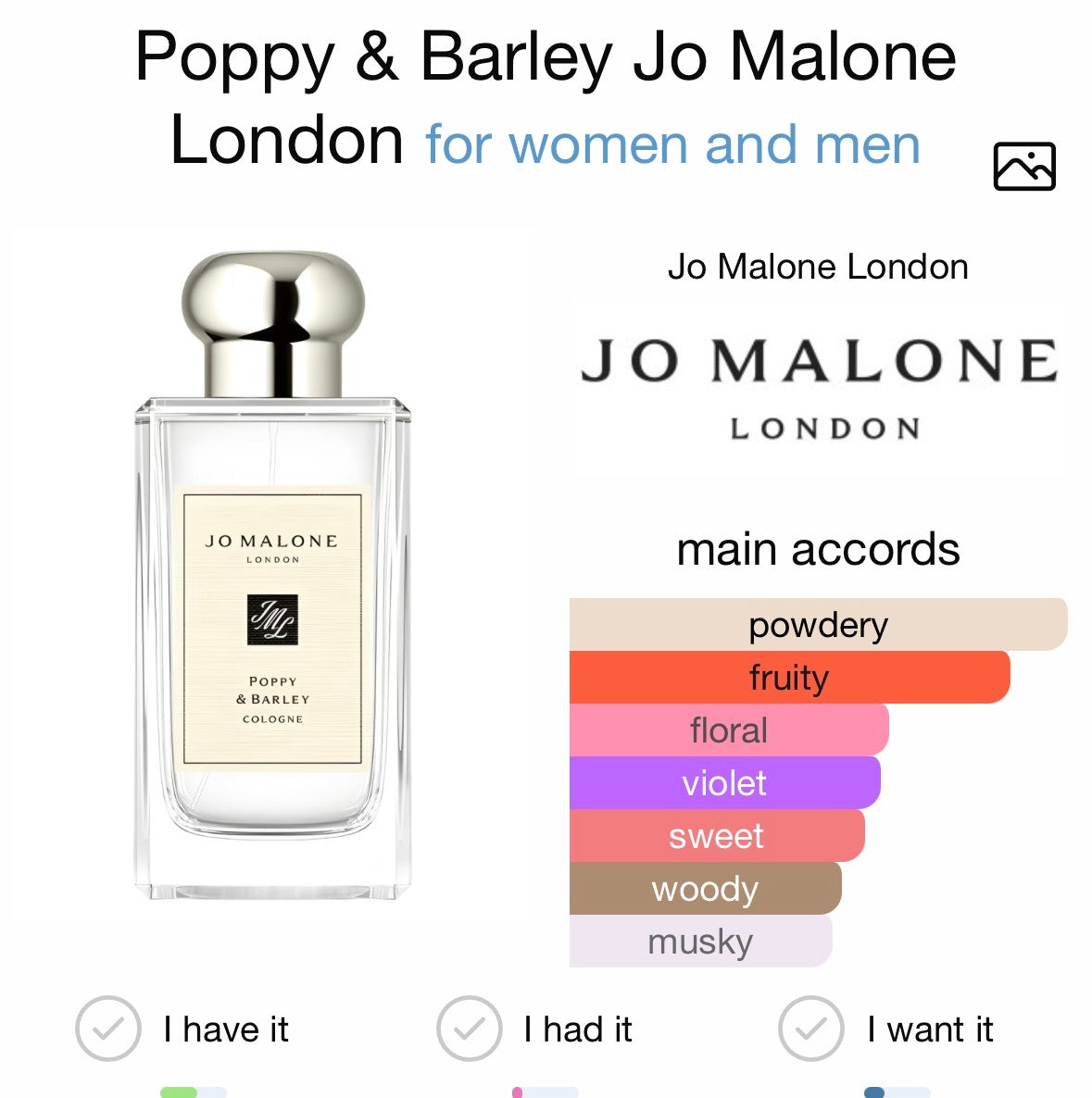 Poppy & Barley ( 250 ml )